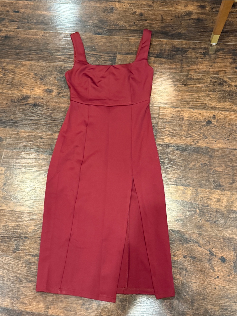 NWT Burgundy Midi Dress
